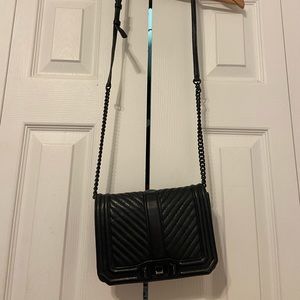 Rebecca Minkoff Chevron Quilted Love Crossbody